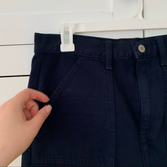 Lucky Brand Midnight w/ Back Utility Pockets Skirt Size 6 - Picture 3 of 8